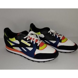Reebok Athletic Shoes - Black, White, Blue, Yellow, Red
